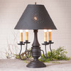 Jamestown Lamp in Hartford Black with Shade Additional image