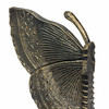 Antique Bronze Butterfly Bookends Set Resin Decorative Book Supports 10.25 Inch Additional image