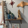 Weathered Wood Lighthouse Coastal Nautical Tabletop Statue 12.25 Inch Tall Lifestyle image 5
