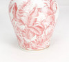 AAI Tropical Leaf Ginger Jar, Pink Additional image