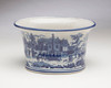 AA Importing 59846 Blue And White Planter Main image