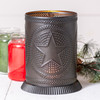 Kettle Black Star Candle Warmer Lamp 8.75 Inch Indoor Flameless Jar Holder Additional image