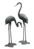 Large Garden Crane Pair Bird Statues Main image