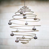 SPI Home Copper Finish Spiral Wind Chime 24.5" x 12.5" x 12.5" Additional image