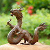 SPI Home Roaring Dragon Sculpture 11.0" x 13.0" x 6.0" Additional image