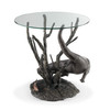 SPI Home Otter Chase End Table 24.0" x 25.0" x 25.0" Additional image