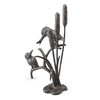 SPI Home Feeding Kingfisher Couple Sculpture 15.0" x 9.5" x 9.0" Additional image