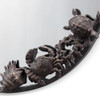 SPI Home Seahorse Sea Life Round Mirror 22.0" x 22.0" x 1.0" Additional image