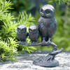 SPI Home Owl Family Sculpture 13.0" x 10.0" x 6.0" Additional image