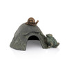 SPI Home Toad House with Snail 7.0" x 12.5" x 9.5" Additional image