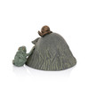 SPI Home Toad House with Snail 7.0" x 12.5" x 9.5" Additional image