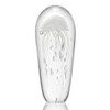 SPI Home AG White Jellyfish 12 Inch Glow in the Dark Glass Statue Main image