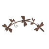 18 Inch Metal Dragonfly Wall Art Indoor Outdoor Hanging Bug Sculpture Set of 2 Additional image