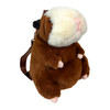 Women's Hamster Backpack Purse Brown Plush Mini Animal Bag Polyester 9 In Main image