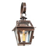 Town Crier Outdoor Wall Light in Antique Copper - 1 Light - Irvin's Tinware Main image