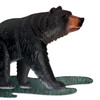 Metal Bear Wall Sculpture Rustic Black Bear Cub Wall Decor 15.25in Tall Additional image