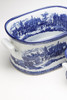 AA Importing 59840 Blue And White Planter - Set of 2 Additional image