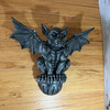 Guardian of the Castle Gothic Gargoyle Statue Wall Hanging Lifestyle image 2