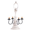 Harrison Lamp Base in Vintage White Main image