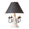 Harrison Lamp in Americana White with Shade Main image