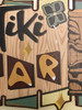 Scratch & Dent Tropical Island Tiki Bar Sign Wooden Wall Hanging Image of main defect