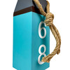 Coastal Blue Buoy Table Lamp 19.5" Nautical Beach Decor with Shade Additional image