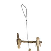 Hanging Bird Mobile Natural Driftwood Wood Sculpture 30 Inch Three Bird Decor Additional Image 6
