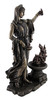 Greek Goddess Hestia Bronzed Statue Roman Vesta Additional image
