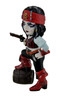 Cosplay Pirate Girl w/ Barrel of Rum Statue Additional image