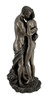 The Lovers Bronze Finished Loving Touching Couple Nude Statue Additional image