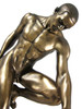 Bronze Finish Nude Male Statue Figure Erotic Art Additional image