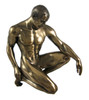 Bronze Finish Nude Male Statue Figure Erotic Art Main image