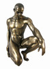 Bronze Finish Nude Male Statue Figure Erotic Art Additional image