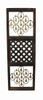 Scratch & Dent Wooden Wall Panel w/ 18 Feng Shui Brass Bells 36 X 12 Additional image