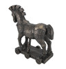 Ancient Greek Bronzed Trojan Horse Statue Additional image