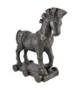 Ancient Greek Bronzed Trojan Horse Statue Additional image