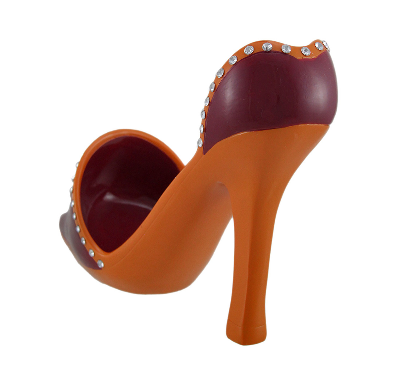 Ncaa Virginia Tech Hokies High Heel Shoe Wine Bottle Holder