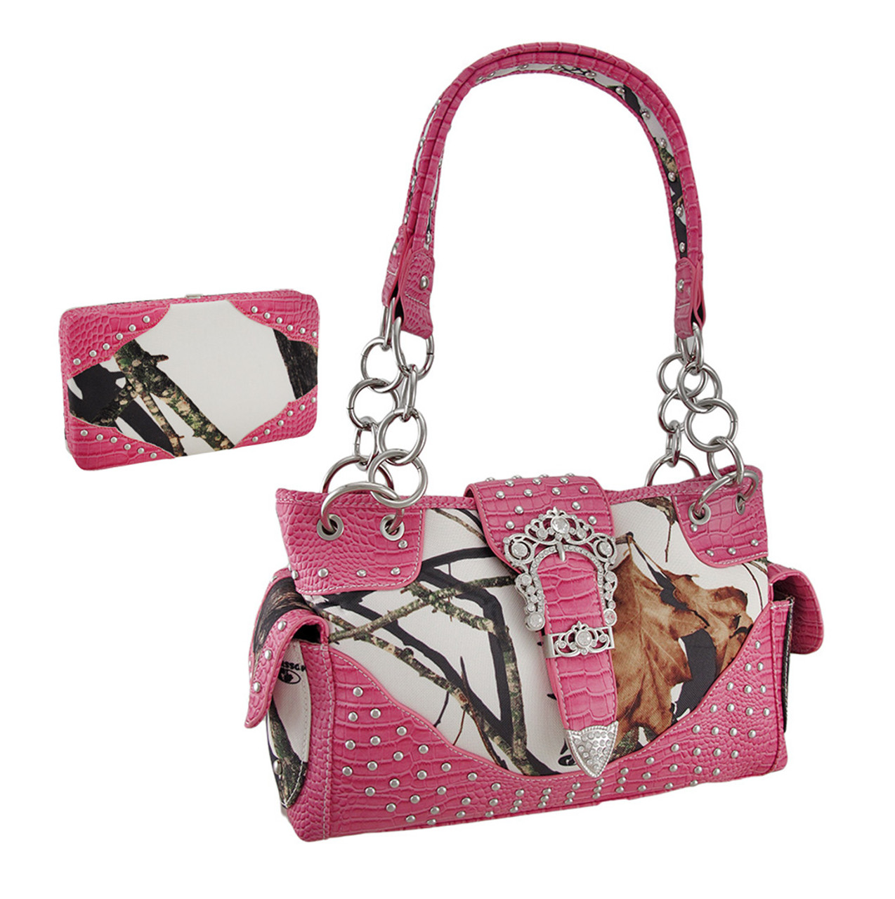 Mossy Oak Camo Katelyn Handbag Set - Walmart.com