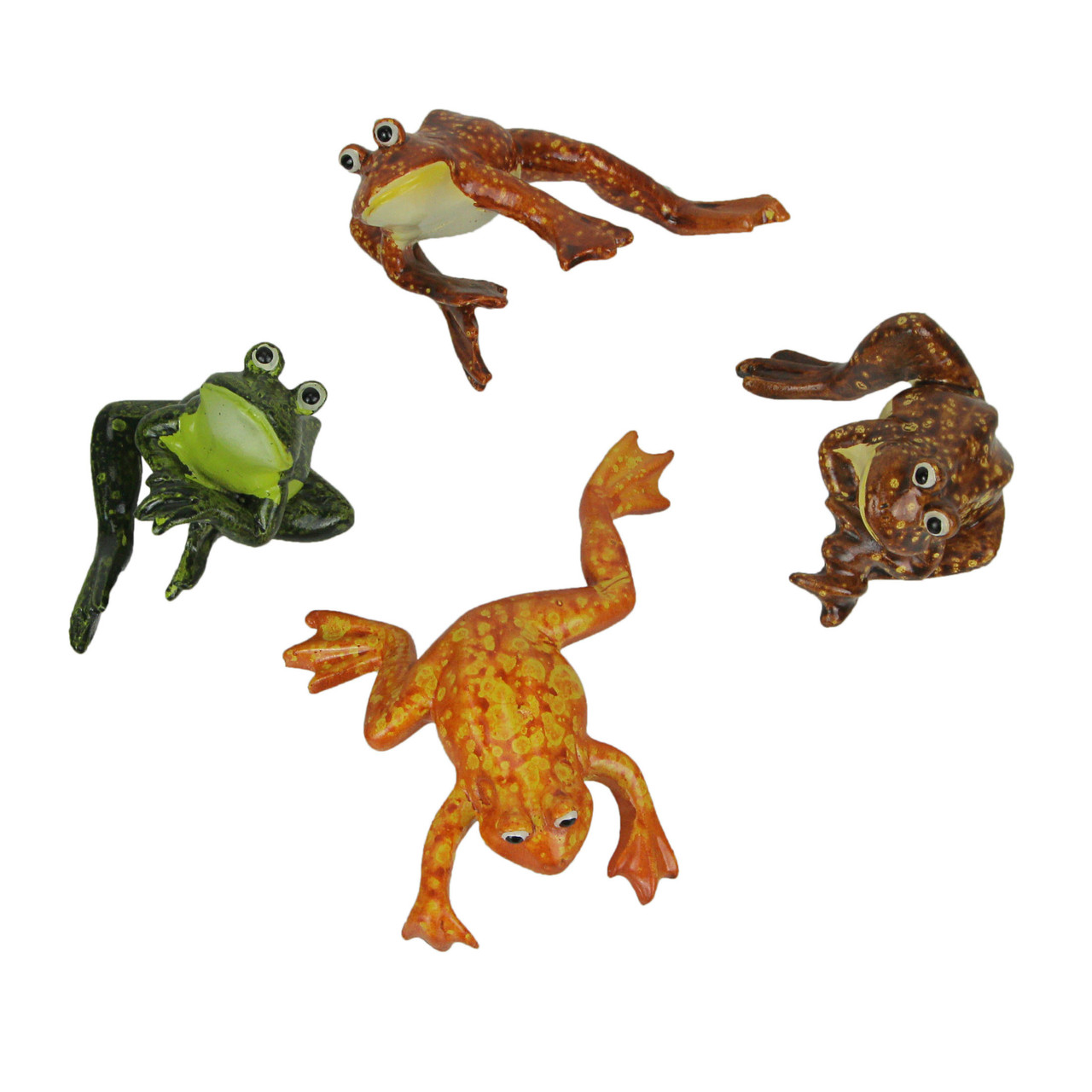 Figurines Frogs Home, Fish Tank Flower Pot, Decor Figurine Frog