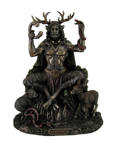 Cernunnos Celtic Horned God Of Animals And The Underworld Statue 9 Inch Main image