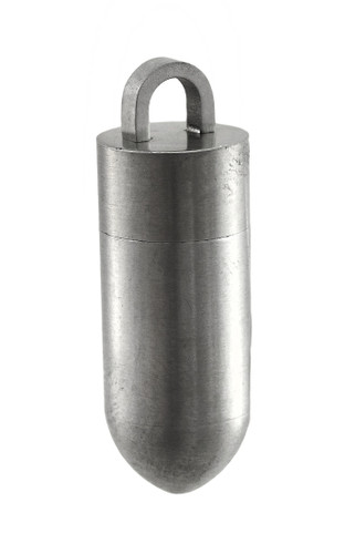 Stainless Steel Bullet Cylinder Pendant Main image