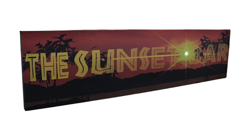 Scratch & Dent The Sunset Bar LED Lighted Canvas Wall Hanging Main image