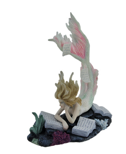 Lost Books By Tiffany Toland-Scott Reading Mermaid Statue Main image