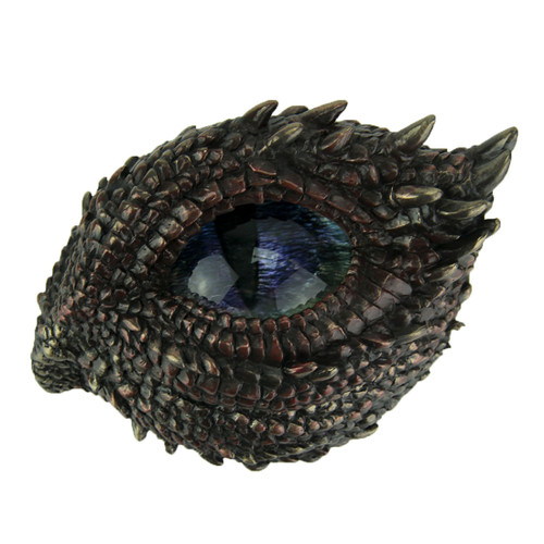 Antique Bronze Finish Thorny Dragon Eye Trinket / Stash Box Main image