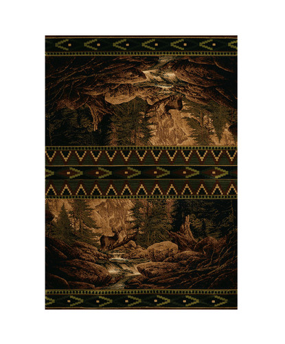 United Weavers Buck Falls Lodge Style Carpet Runner 31 X 88 Inches Main image