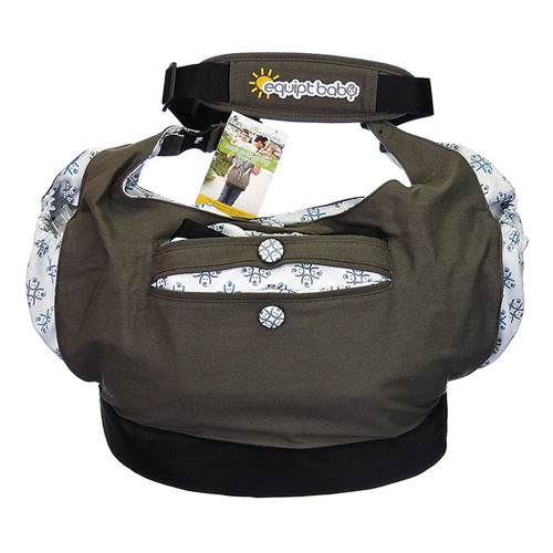 EquiptBaby Anacapa Gray Nappy Bag Diaper Bag Main image