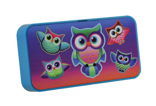 Scratch & Dent Mini Portable Plug and Play Speaker w/Kickstand - Owls Main image