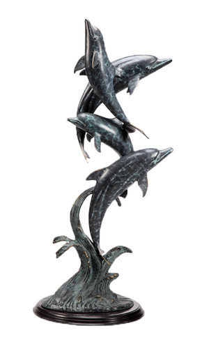 Oceanic Ballet Dolphin Quartet Statue Main image