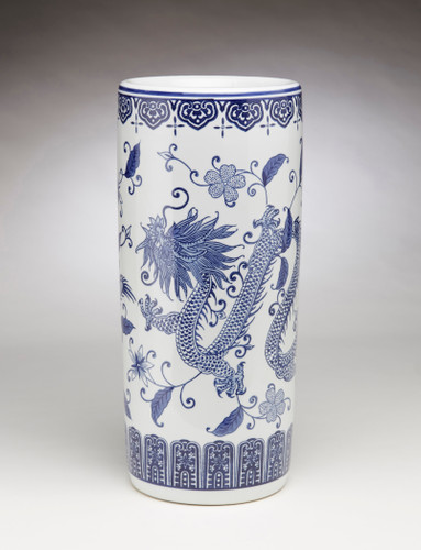 AA Importing 59825 Umbrella Stand 18 In Dragon Pattern Main image