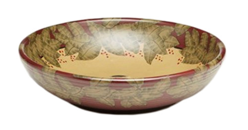 7 Inch Diameter Decorative Ceramic Monkey Bowl Main image